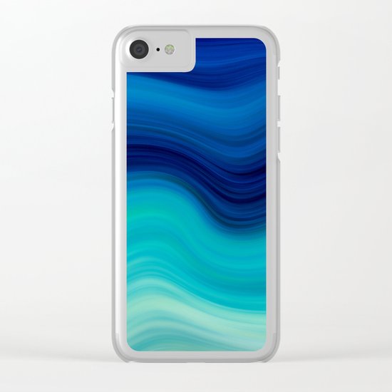 SEA BEAUTY 2 Clear iPhone Case