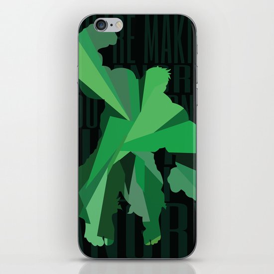 The Hulk - Quote iPhone Skin