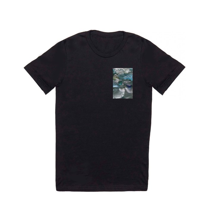 Ocean Hue Sea Glass Assortment T Shirt