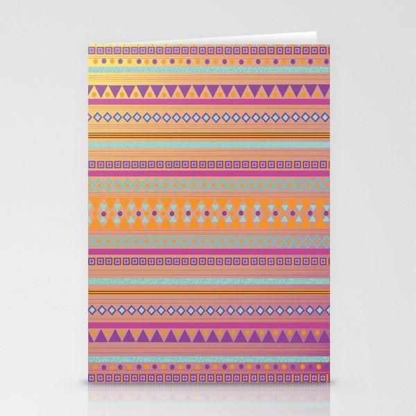 Caliente Tribal Party Stationery Cards