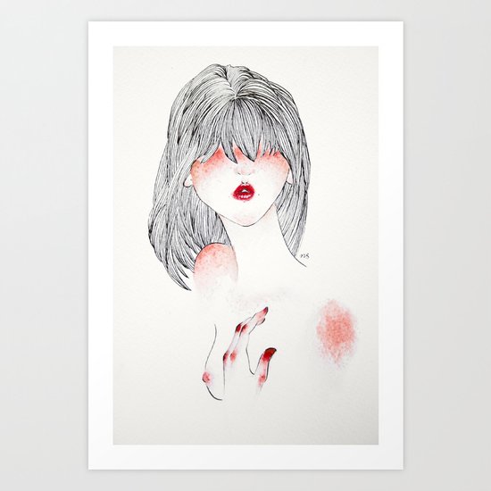 Leave It Alone Art Print