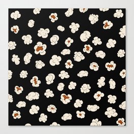 Popcorn retro 9 Canvas Print