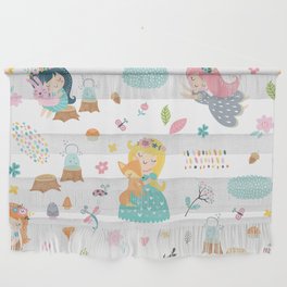 Magical Woodland Fairy Princess Wall Hanging