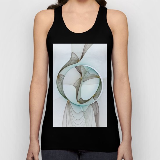 Abstract Elegance Unisex Tank Top