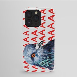 Internally Screaming Pigeon iPhone Case