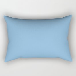 Monochrome collection Blue Rectangular Pillow