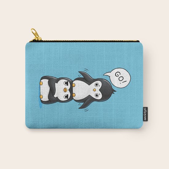 Penguins Carry-All Pouch