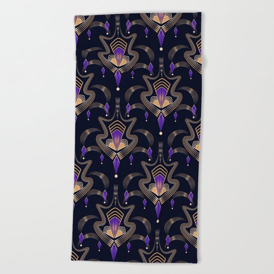 Art Deco 33. "Sophia" Beach Towel