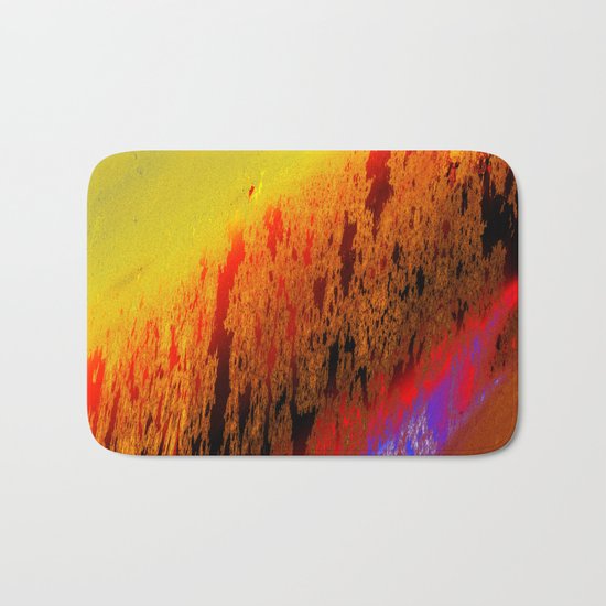 shimmer behind view Bath Mat