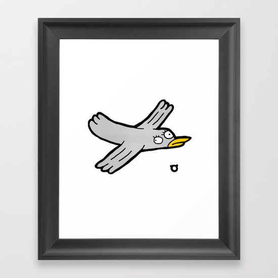 003_bird Framed Art Print