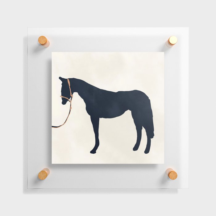 Minimal Horse 3 Floating Acrylic Print