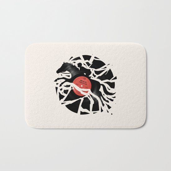 Disc Jockey Bath Mat