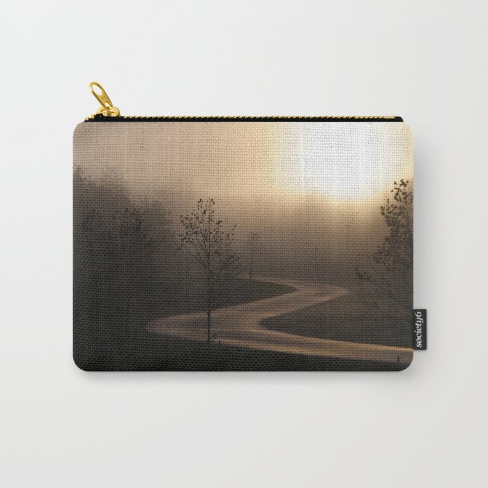The long and winding misty and moody road Carry-All Pouch