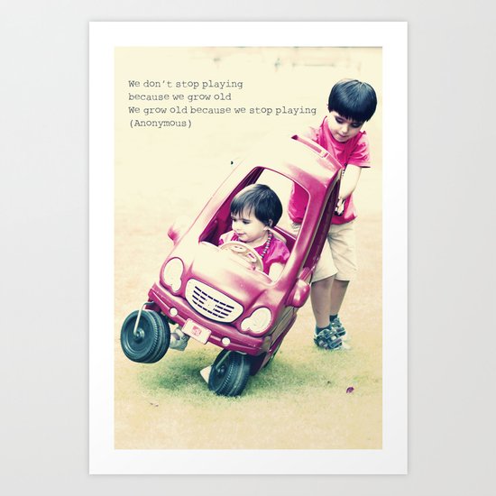Children stuff Art Print