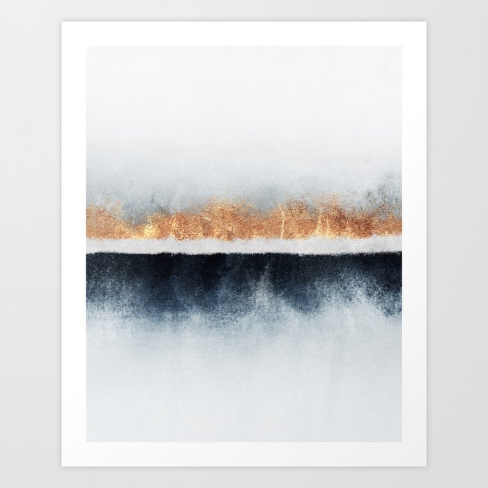 Horizon Art Print by Elisabeth Fredriksson Society6