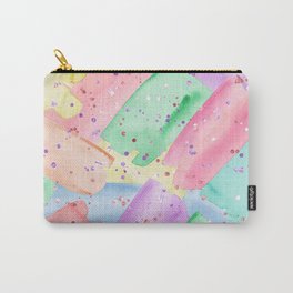 Glitter Color Abstract Trendy Collection Carry-All Pouch