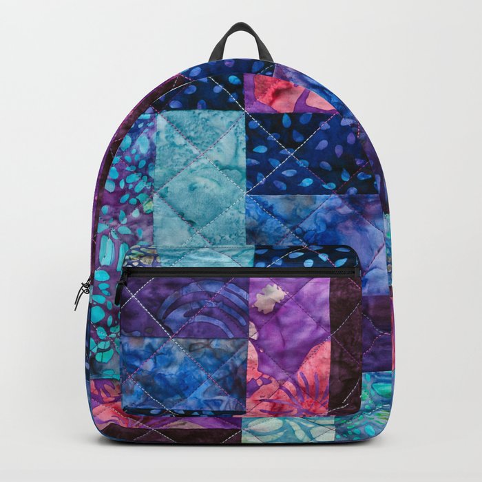 Blue & Purple Backpack