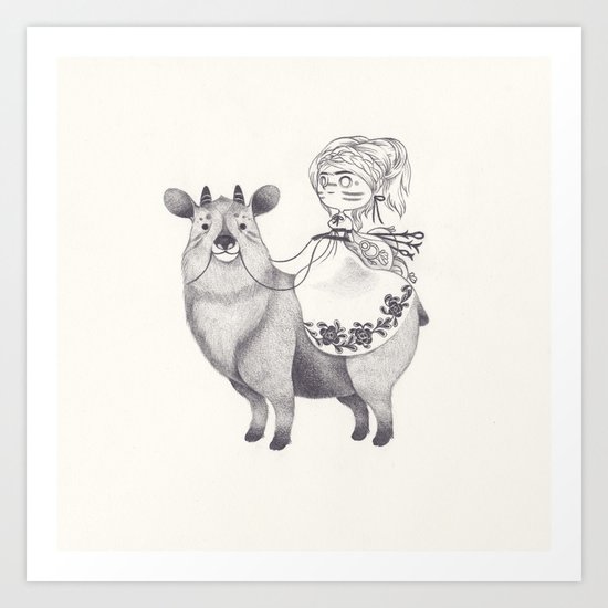 pilgrim Art Print
