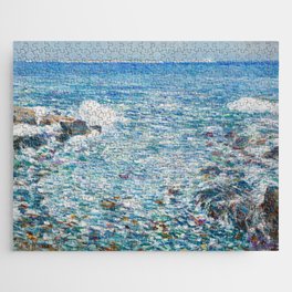 Surf, Isles of Shoals - Frederick Childe Hassam Jigsaw Puzzle