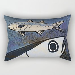Tuna Fish and Others Rectangular Pillow