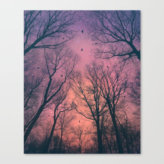 When the Dawn Is Still Dark Canvas Print