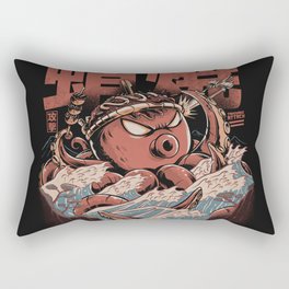Takoyaki Attack Black Version Rectangular Pillow