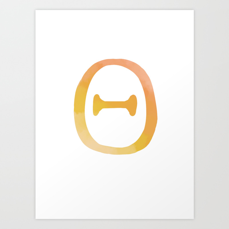 Greek Alphabet Letter Theta Art Print By Twelvepastseven Society6