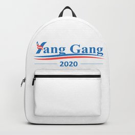 Yang Gang 2020 Andrew Yang for President Backpack | 2020, Asian, Democracy, Andrewyang, Universal, Graphicdesign, Elections, Demos, Income, Healthcare 