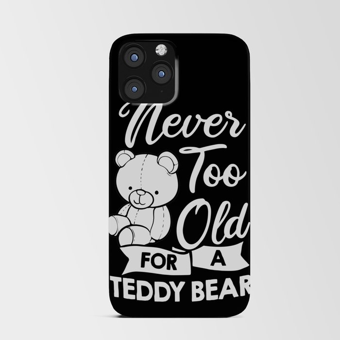 Teddy Bear Plush Animal Stuffed Giant iPhone Card Case
