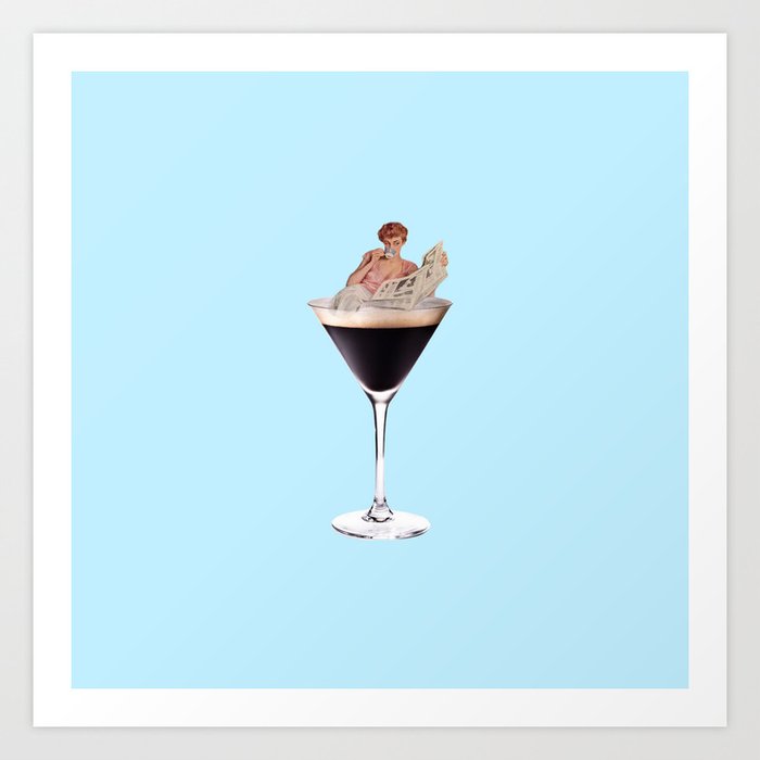 espresso martini 2 Art Print
