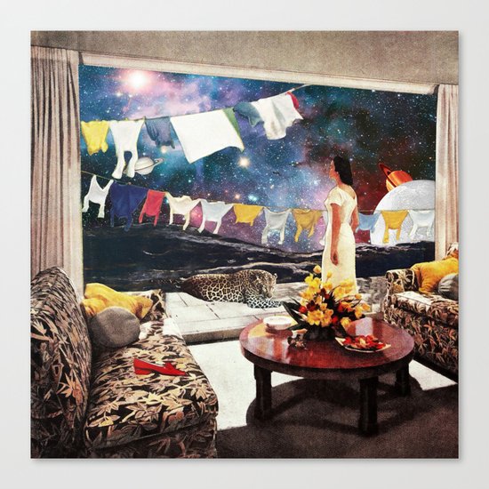 Room with an Almost View Canvas Print