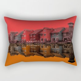 water mirror for other worlds Rectangular Pillow