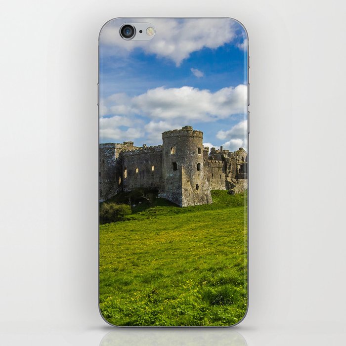 Great Britain Photography - Carew Castle & Tidal Mill Under The Blue Sky iPhone Skin