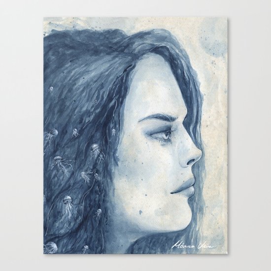 Mermaid Canvas Print