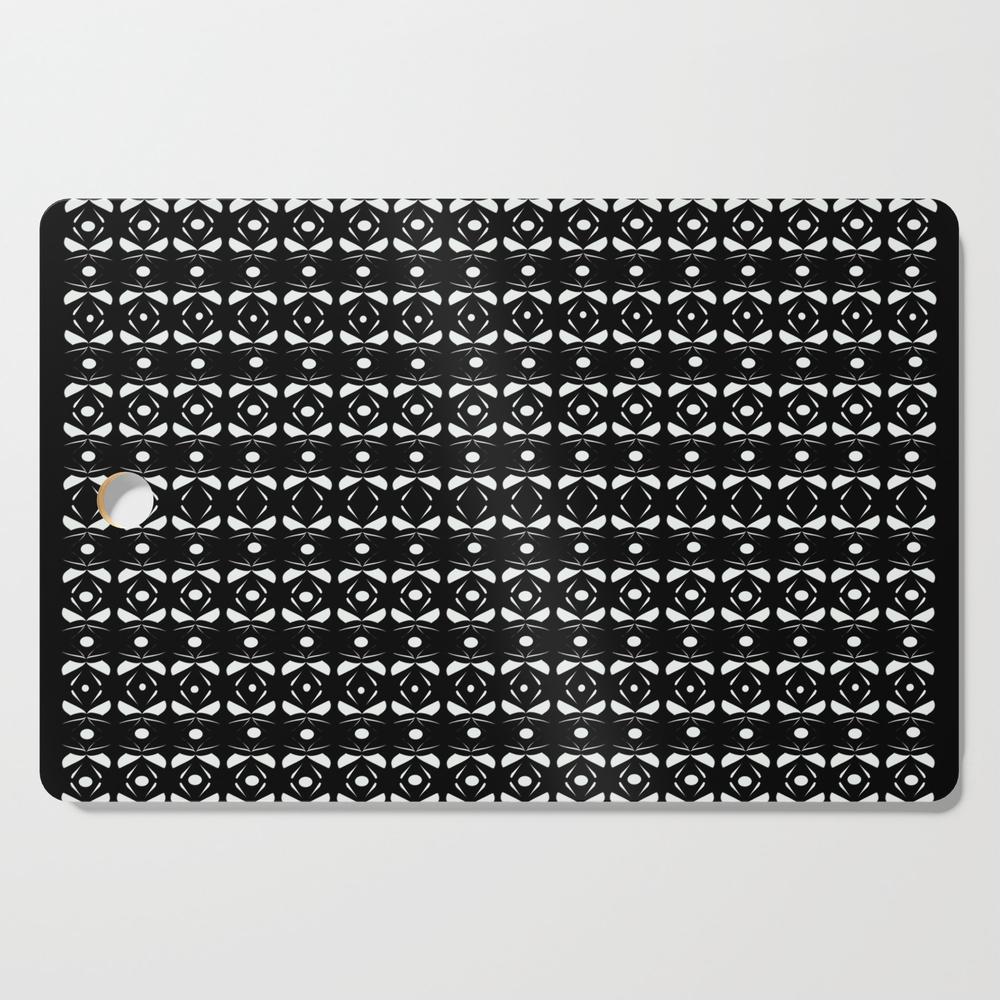Black And White Cutting Board by tinajeros11