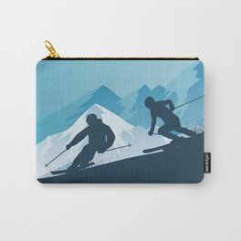 Let's Ski - Winter Sport - Christmas Special Carry-All Pouch