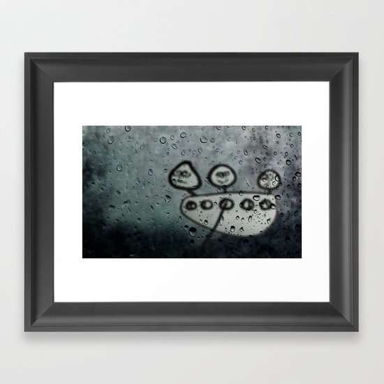 Heavy Rain Framed Art Print