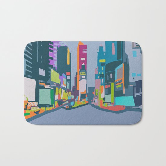 Times Square Bath Mat