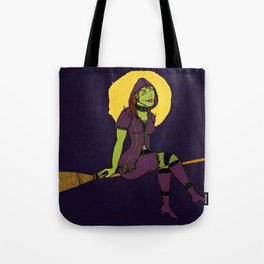 Pointy in the Moonlight Tote Bag