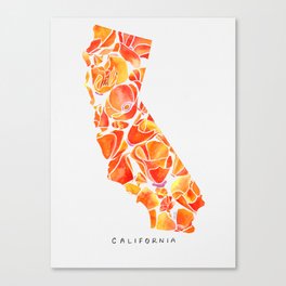 California Poppies Canvas Print