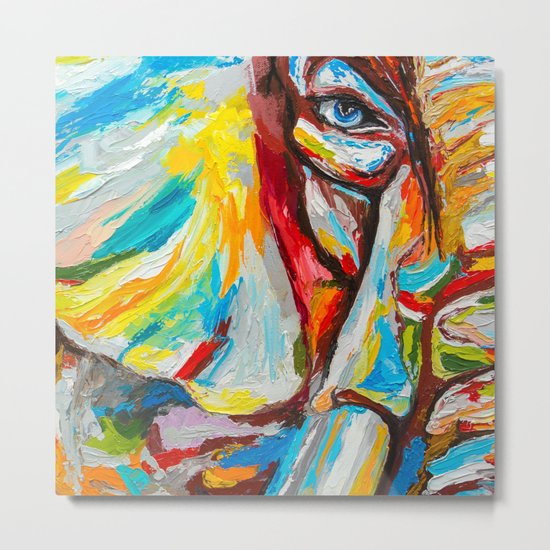 Elephant's eye Metal Print