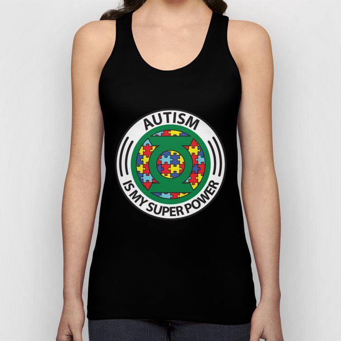 Autism is my superpower Tank Top