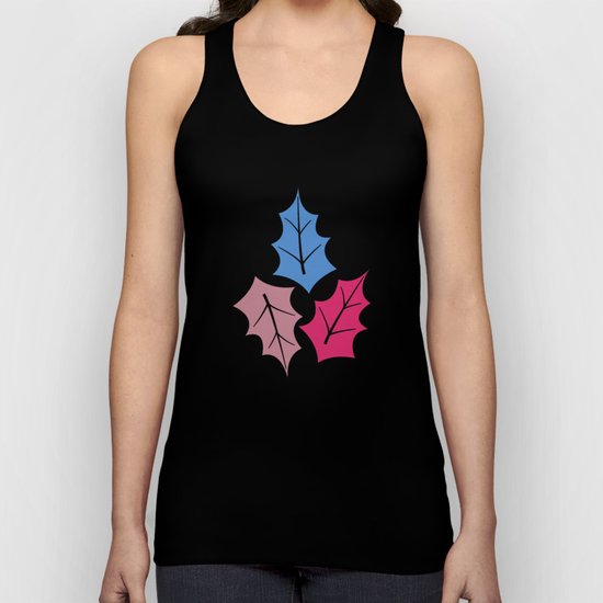 Colorful leaves III Unisex Tank Top