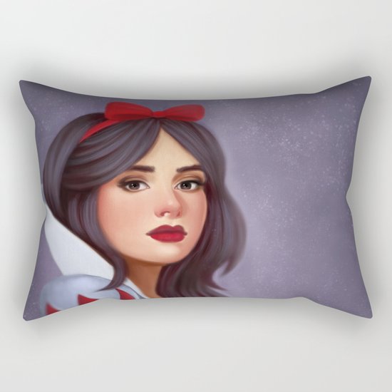 Princess Portrait Rectangular Pillow