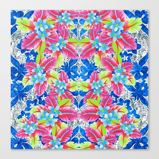 Kissing in Kona Canvas Print
