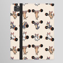 Olympic Lifting Chihuahua iPad Folio Case