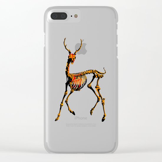 Deer Clear iPhone Case