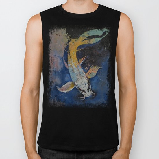 Dragon Koi Biker Tank