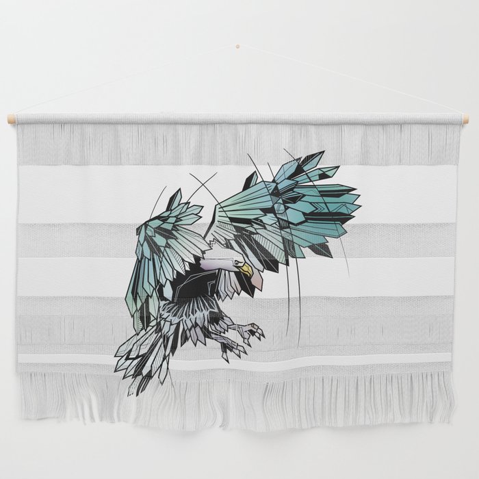 Geometric Eagle Wall Hanging By Mailboxdisco Society6 - Eagle Wall Art Geometric Eagle Wall Hanging By Mailboxdisco Society6 - Eagle Wall Art