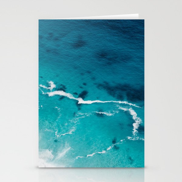 Blue Ocean Waves, Cape Point, Cape Town, South Africa Stationery Cards